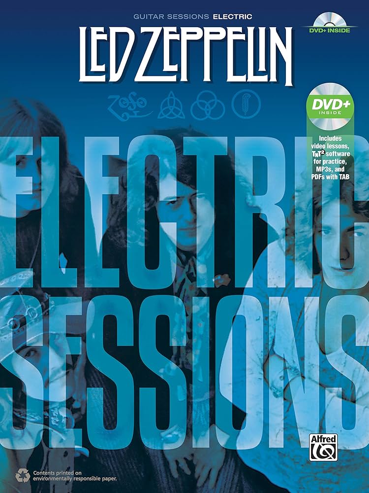 Amazon.com: Led Zeppelin - Electric Sessions: Guitar TAB, Book
